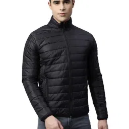 Global Republic Black Regular Fit Quilted Puffer Jacket-picture-42