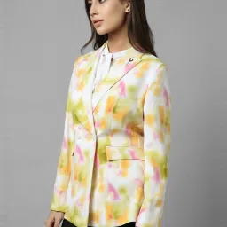 Allen Solly Multicolored Printed Blazer image 3