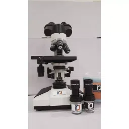 MAURYA SCIENTIFIC Pathological Doctor Compound Student Binocular Microscope LED Illumination Magnification 4x to 100x image 3