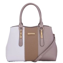 Giordano Grey Color Block Medium Handbag image 1