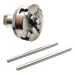 MachEl Lathe Spindle Adapter 3/4 inch (19.05 mm) x 16 TPI to M14 x 1 with 65 mm 4-Jaw Self-Centering Chuck-picture-38