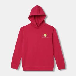 Gant Kids Pink Embroidered Full Sleeves Hoodie-image-39