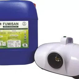 Acuro Radix Fumisan Ready To Use Smoke Disinfectant + 1500W Smoke Machine Thermel Fogger For Home, Car, Office Disinfection & Sanitization (Combo 25 Ltr Disinfectant + Fogging Machine + Transfer Bottle)-14