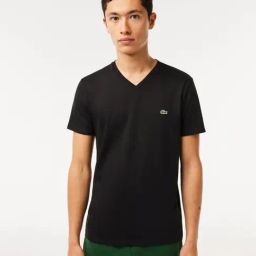 Lacoste Black Cotton Regular Fit Jersey-image-46
