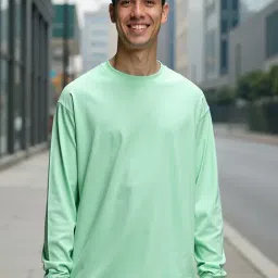 Bewakoof Green Loose Fit T-Shirt-picture-22