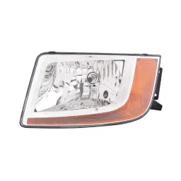 Uno Minda Head Light with Motor, Wire & Bulb - Left for Ashok Leyland Dost (307T) (RL-324-HLA-L)-37