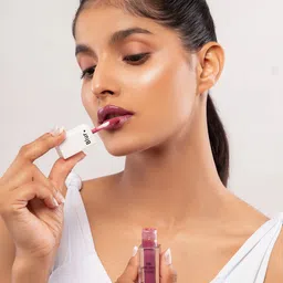 BLUR INDIA Dude Don't Touch My Lip Gloss -5ml-Mauve image 2