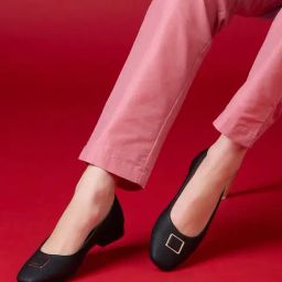 Inc.5 Women's Black Flat Ballets-picture-42