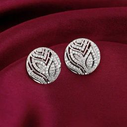 GIVA 925 Silver Art Nouveau Earringss For Women-picture-0