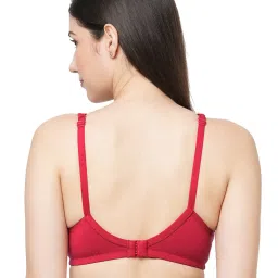 Inner Sense Maroon Full Coverage Bra - Pack of 2 image 2