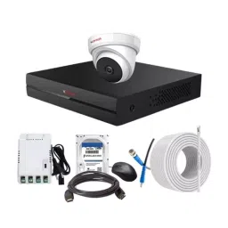 CP PLUS CCTV Combo Kit 2.4 MP Full HD Audio Indoor & Outdoor with 4 Channel DVR 1 Dome Camera, 4 Channel SMPS, 70 m Copper Cable 500 GB HDD & Connectors-image-26