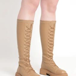 Truffle Collection Women's Khaki Casual Booties-93