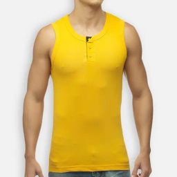 Zoiro Yellow Regular Fit Vest-image-8