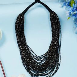 IMLI STREET Multicolor Ethnic Tribal Handmade Resin Beaded Long Necklace-picture-23