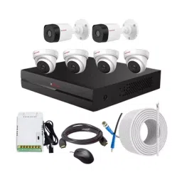 CP PLUS CCTV Combo Kit 2.4 MP Indoor & Outdoor with 8 Channel DVR, 4 Dome 2 Bullet Camera, 8 Channel SMPS, 70 m Copper Cable & Connectors-image-97