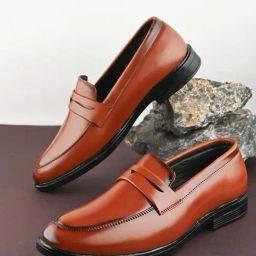 Prolific Men's Tan Formal Loafers-image-94