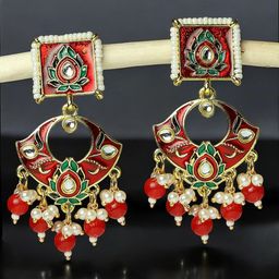 Anouk Contemporary Drop Earrings-74
