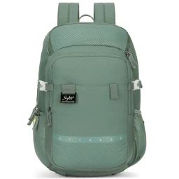 Skybags Protech Green Polyester Printed Laptop Backpack - 25 Ltrs-19