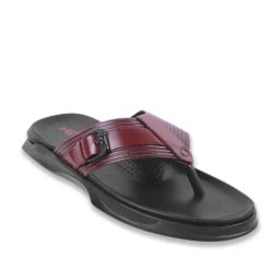Metro Men's Wine Thong Sandals-image-76