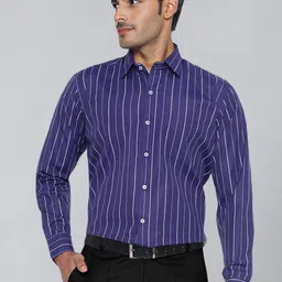 ACCOX Men Comfort Striped Formal Shirt-picture-27