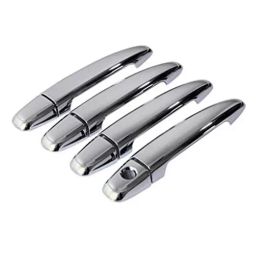 Auto Pearl Door Handle Latch Cover Chrome Finish Compatible For Ford Ecosport (Set of 4)-image-55