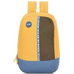 Skybags Tribe Plus 04 Yellow Polyester Printed Laptop Backpack - 15 Ltrs-32