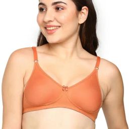 BLOSSOM Orange Full Coverage T-Shirt Bra-picture-13