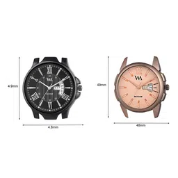 WM Men Black & Peach-Coloured Analogue Watch DDWM-036 image 4