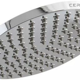 CERA 230 mm Round ABS Silver Wall Mount Overhead Rain Shower F7010602AB-24