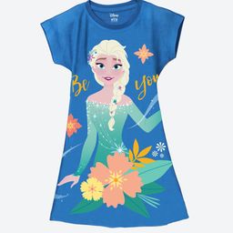 Wear Your Mind Girls Cotton Printed A-Line Dress-image-93