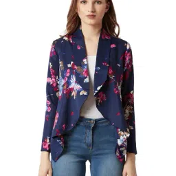Miss Chase Multicolor Floral Print Jacket-42