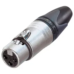 NEUTRIK CONN, XLR AUDIO, SKT, 3POS, CABLE, NC3FXX-picture-38