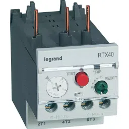 Legrand 3 Pole Contactors RTX³ 40 Integrated Auxiliary Contacts 1 NO + 1 NC 4166 67-18
