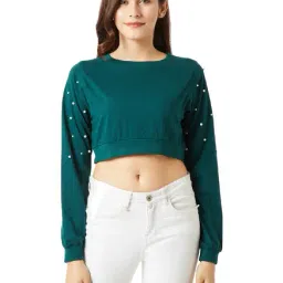 Miss Chase Green Embellished Top-picture-44