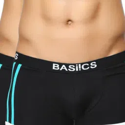 BASIICS by La Intimo Black Striped Trunks (Pack of 2)-picture-34