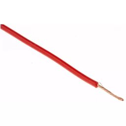 RS PRO 2098061 0.52 mm² Multi Core Hook Up Wire Red (100 m)-image-3