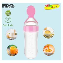 Joy Buzz Squeezy Silicone Food Feeder -  Pink-image-43