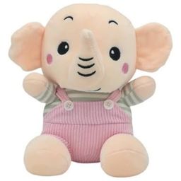 Tickles Cute Baby Elephant Super Soft Stuffed Plush Animal Toy for Kids Birthday Gifts (Color: Pink Height 23 cm)-picture-13