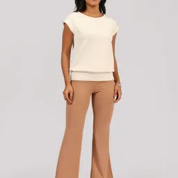 Blissclub Extended Sleeves Pure Cotton T-shirt-image-40