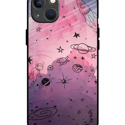 QRIOH Quirky Printed iPhone 13 Mini Back Case Mobile Accessories-image-98