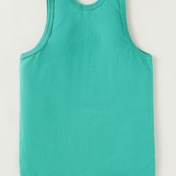 Simply Sinker Knit Sleeveless Vests With Cool Dude Text Print Pack Of 3 - Yellow Blue image 5