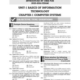 oswaal books Oswaal CBSE Question Bank Class 9 Computer Applications For 2026 Exam image 5