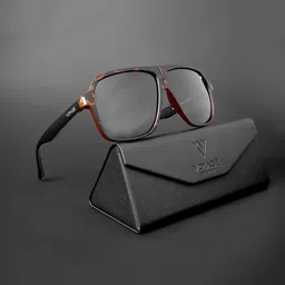 Voyage Unisex Wayfarer Sunglasses with Polarised and UV Protected Lens 3386PMG4827-38