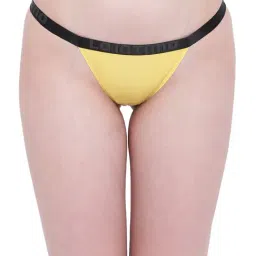La Intimo Yellow G-String Panty-picture-22