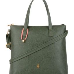 Baggit Green Animal Effect Medium Tote-image-52