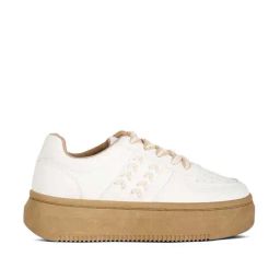 London Rag Women's White Casual Sneakers-image-27