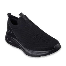 Skechers Men's BOBS UNITY-DASHING THROUGH Black Walking Shoes-image-3