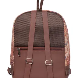 ZOUK Dome Daypack Multicolor Printed Mini Backpack image 3