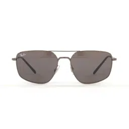 Ray-Ban 0RB3666 Grey Highstreet Square Sunglasses - 55.9 mm-19