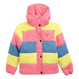 Blue Giraffe Kids Multicolor Quilted Jacket-image-81